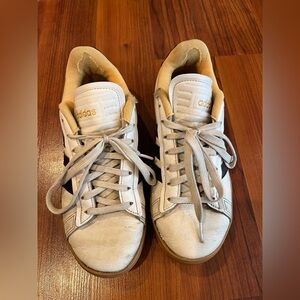 Adidas Classic Black and White Comfort Sneakers